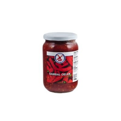 Hot pepper paste Sambal Oelek, 750 g